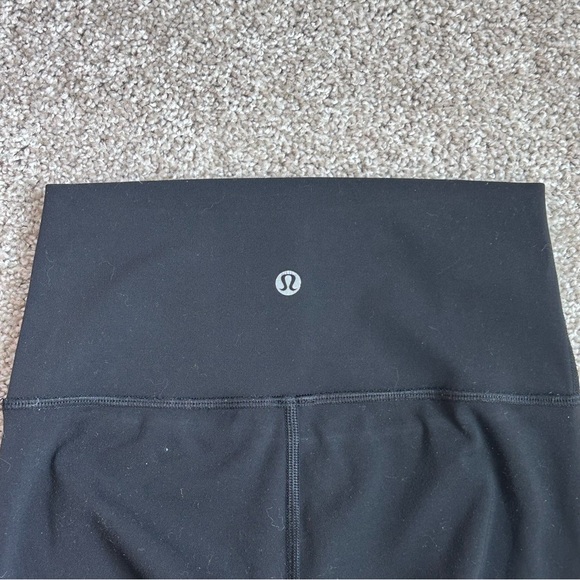 Lululemon Align Pant II 25" Black Nulu High Rise Leggings Size 2 - Picture 4 of 6